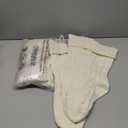 Fesciory Christmas Stockings, 6 Pack 18" Large Knit Stocking & Decor for Family Holiday Xmas Party Gift, Ivory White