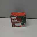 Enhon 2 Pack Twinkle Christmas Lights, Total 50.4FT 48 of 200 Bulbs Twinkle, Waterproof Connectable Random Shimmering Christmas Light, Connect up to 5 Set for Xmas Tree Decor (Warm White,White Wire)