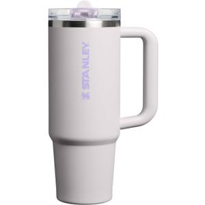 STANLEY Quencher ProTour Flip Straw Tumbler with Leakproof Lid 30 oz | Built-In Straw & Handle | Cupholder Compatible for Travel | Insulated Stainless Steel Cup | BPA-Free | Sahara