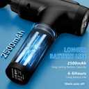 APHERMA Massage Gun, Muscle Massage Gun for Athletes Handheld Electric Deep Tissue Back Massager, Percussion Massage Device for Pain Relief with 30 Speed Levels 9 Heads Black