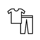 Woman's Shirt And Shorts Black, Small