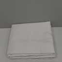 Amazon Basics Lightweight Super Soft Easy Care Wrinkle Free Microfiber 3 Piece Bed Sheet Set with 14-Inch Deep Pockets, Twin, Light Gray, Solid, Kids, Men & Women Bedding