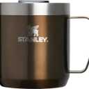 STANLEY Everyday Camp Mug 12oz | Drink Through Lid | Cup for Coffee, Tea and Drinks | Insulated Stainless Steel Coffee Mug | BPA-Free | Gunshine Metal