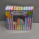 BLUE PANDA 72 Piece Rainbow Party Dinnerware Set - Serves 24 Disposable Die-Cut Plates, Cups & Napkins - Colorful Rainbow Party Decorations for Birthdays & Events