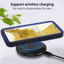 for Galaxy S22 5G case,Samsung S22 Heavy Duty case,[Military Grade Protective ],[Shockproof] [Dropproof] [Dust-Proof], Compatible with Samsung Galaxy S22 5G (Dark Blue)