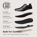 Bruno Marc Men's Casual Dress Sneakers Shoes, All-Day Comfort Cushioning Walking Breathable Lightweight Oxfords MaxFlex ActiveMetro (Black, S)