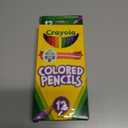 2 x Crayola Colouring Pencils - Assorted Colours (Pack of 12) | A Must-Have for All Kids Arts & Crafts Sets | Ideal for Kids Aged 3+