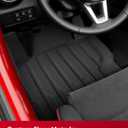 Floor Mats for Mazda MX5 Miata: 2016-2025 Custom Car Accessories, Fit for Fiat 124 Spider 2017 2018, All Weather Black Automotive Carpet Floor Liners for Miata MX-5 ND 2024 2023 2022 2021 2020 2019