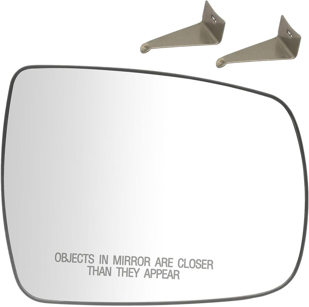 Right Outside Mirror Glass Compatible With Kia Sorento wo/Heat Replaces 876211U000 11 12 13 2011 2012 2013