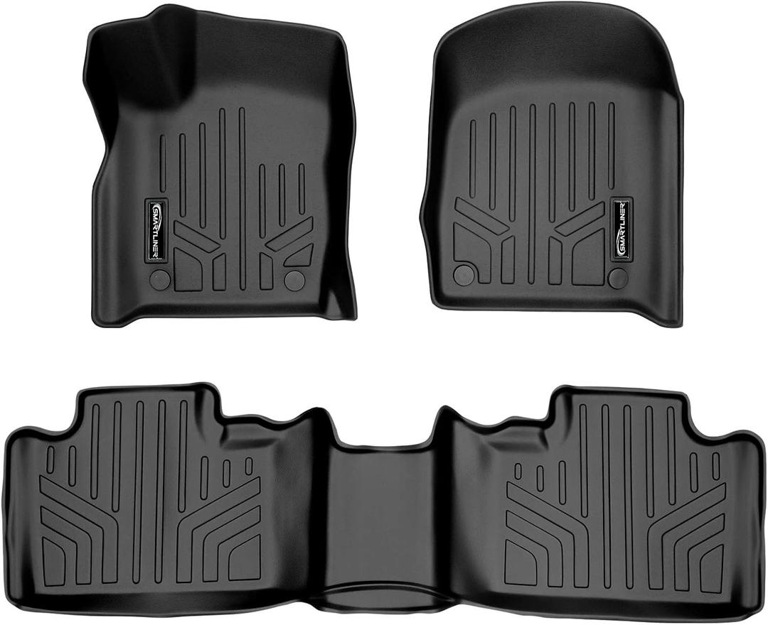 MAXLINER Custom Fit Floor Mats 2 Row Liner Set Compatible with 2016-2025 Dodge Durango