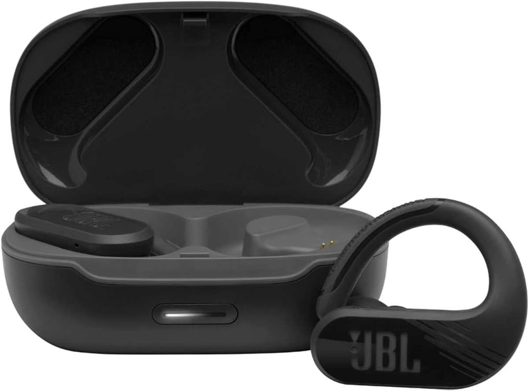 JBL Endurance Peak II - Waterproof True Wireless in-Ear Sport Headphones - Black, Small