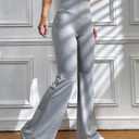 SOLY HUX Women's Flare Leggings High Waisted Sweatpants Bell Bottoms Bootcut Yoga Pants (XS)
