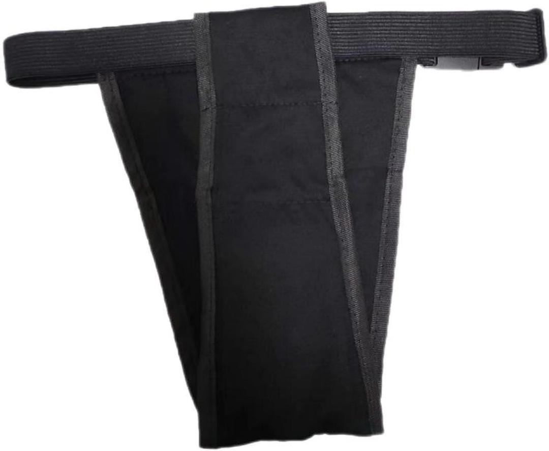 Dog Pants with 3 Replace Diaper, Female Dog Heat Cycle Reusable Diapers Adjustable Pads for Dogs in Heat Black XL