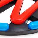 MaxLit- Oval Shaped LED Tube Neon Open Sign -Large Size -24'' X 12'' (Blue/Red)