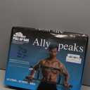 Ally Peaks Pull Up Bar for Doorway | Thickened Steel Max Limit 440 lbs Upper Body Fitness Workout Bar| Multi-Grip Strength for Doorway | Indoor Chin-Up Bar Fitness Trainer for Home Gym Portable (silver2)