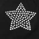 Remidoo Women's Casual Sleeveless Color Block Cropped Top Crewneck Tank Top Shirts (X-Large)