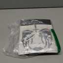 Kyson Nun Costume Accessories with 5Pcs Catholic Nun Habit Hat,Nun Collar,Cross Pendent Necklace,Long Stocking,Face Sticker