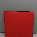 60 Pockets Graded Card Binder, Toploading PSA Slab Holder Album, PU Leather Graded Card Storage Binder, Premium 6 Pocket PSA Card Binder Album with Sleeves (Red)