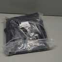 NHOWIN Snow Tube for Adults, 55" Extra Large Snow Sled Inflatable Foldable Made by Cold-Proof and Heavy Duty Material Easy to Carry with Handles Winter Toys for Outdoor