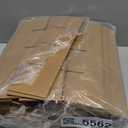 Feifeiya 24 Set Moving Box Divider Kits 13 x 13 x 3 Inch Shipping Cardboard Packing Dividers for Fruit Separation Glass Inserts Moving Kitchen Glassware Dish Packing Supplies(Box Not Included) (Brown)