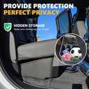 Car Underseat Storage Box Fitment for Chevy Silverado/GMC Sierra 1500 2500HD 3500HD (2019-2026 4-Door Models)