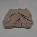 Wrap Around Dust Ruffle Bed Skirt  Cream - for Queen Size Beds with 15 in. Drop  Easy Fit Elastic Strap - Pleated Bedskirt with Brushed Fabric - Wrinkle Free, Machine Wash - by CGK Linens (03 - Cream)