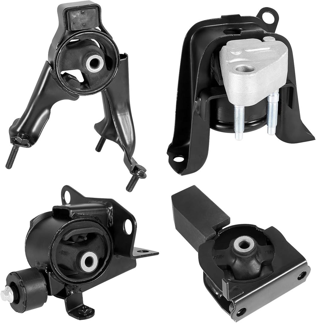(Genuine OE Quality) Engine Motor Mount Set Compatible with 2003-2008 Toyota Corolla Matrix 1.8L Pontiac Vibe Replacement for A4220 A4219 A4218 A4221