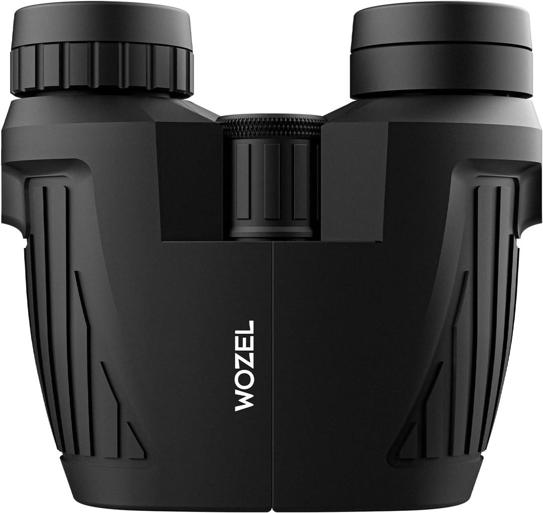 15x25 HD Binoculars for Adults Kids: Wozel Durable & Clear Binoculars Easy Focus