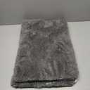 Dark Gray Bathroom Rugs Runner Extra Long 45.6"x29.9" Large Bath Mat Plush Shaggy Microfiber Bath Rugs Non-Slip Absorbent Bath Mat Extra Soft & Thick bath rugs for bathroom, Machine Washable