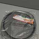 Pizza Pan - 14 Inch Nonstick Pizza Pan for Oven with Widen Handles for Cooking, Baking, and Grilling - Durable, Even Heating, Long-Lasting Kitchen Cookware (1, Black)