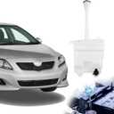 Windshield Washer Reservoir Tank Replace for Toyota Corolla 2009-2013 Accessories with Pump, Cap & Filler Neck, OEM: 85315-12600