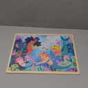 48 Piece Puzzles for Kids Ages 3-5, Fun Mermaid Wooden Jigsaw Puzzles for 3 Year Old, Preschool Toddler Puzzle Ages 4-8 with Tray