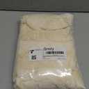 Smiry Velvet Seat Covers for Dining Room Chair Set of 6, Stretch Fit Removable Washable Chair Seat Cushion Protector Slipcovers with Ties, Cream