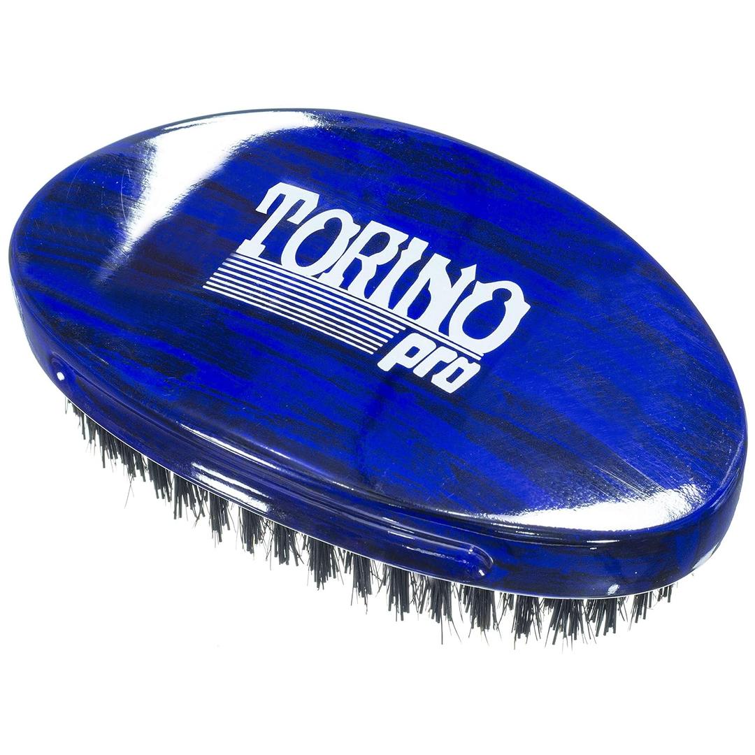 Torino Pro Wave Brushes By Brush King #26- Hard Curve Reinforced Palm brush - Great for wolfing - For 360 waves (1 Count (Pack of 1), White)