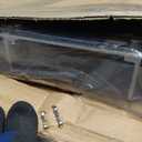 27.6"L1.6"H Bridge Threshold Ramps for Doorways, Fits 2.85.1" Wide Thresholds with Adjustable Support Bars, Non-Slip Aluminum Wheelchair Ramps for Home Steps, Sliding Door Ramp for Wheelchair