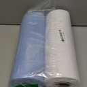 AIDEA Microfiber Cleaning Cloth Roll 165 Sheets(2 Roll), Tear Away Microfiber Towels, Reusable Paper Towels, Washable Shop Rags, Scratch Free, Absorbent Dish Rags for Car, Home, Shop, 11" x 9" 