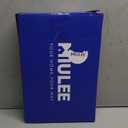 MIULEE Set of 2 Christmas Waffle Bathroom Rugs, Super Absorbent Non Slip Bath Rugs, Washable Bath Mats with Tassels, Ultra Soft Rubber Backed Shower Mats for Bathroom Floor, Tub, Green, 18x30 Inch