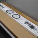 DEWENWILS Floor Lamp, Set of 2 LED Corner Light Works with Foot Switch, 1100 Lumen Dimmable Floor Lamp with 3000K Warm White, 57.5" Tall Standing Lamp for Living Room, Bedroom, Office (Black)