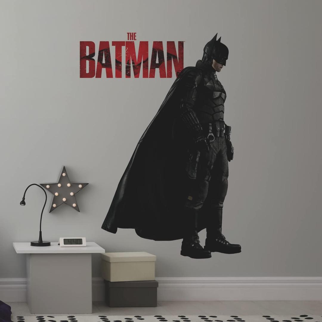 RoomMates RMK5254GM Batman Peel and Stick Giant Wall Decals