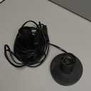 Tuanse 2 Pcs Polished Metal Desktop Lamp Base E26 E27 Screw Light Bulb Holder Sockets Night Light Base Lamp Replacement for Holding Bulb 6 Feet Cord on Off Switch Plug(Black)