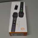 Wireless Microphones, Professional UHF Dual Microphones for Karaoke, Wireless Dynamic Microphone System Set with Rechargeable Receiver,Plug and Play, Speech, Wedding, Church, PA System (Green)