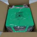 2 Plastic Scooter Boards with Handles for Kids Sitting and Sports Training, with 1 Ring, 2 Ropes and 4 Beanbags, Indoor and Outdoor Play (Yellow & Green)