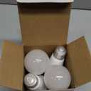 TJBB 4 Pack 3 Way LED Light Bulbs 50 100 150Watt Soft White 3000K Equivalent, 5/10/15W Three Way Light Bulbs A19 E26 Base, 700 1400 2100 Lumens