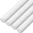 uxcell Foam Tube Pipe Insulation Freeze Protection Cover 3.28 Ft Length 0.39in ID 1.18in OD Pipe Insulation Kits White 4 Pack