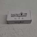 12880 Sq.Ft Range WiFi Extender Signal Booster Dual Band 5GHz/2.4GHz, 105-Device Compatibility, Simple Installation, WiFi Extender (black-11)