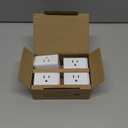 Kasa Smart Plug HS103P4, Smart Home Wi-Fi Outlet Works with Alexa, Echo, Google Home & IFTTT, No Hub Required, Remote Control, 15 Amp, UL Certified, 4-Pack, White