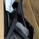 Drafting Chair Tall Office Chair Adjustable Height with Lumbar Support Flip Up Arms Footrest Mid Back Task Mesh Desk Chair Computer Chair Drafting Stool for Standing Desk, Black