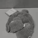 Tadpoles Super Soft Plush Sherpa Hat & Mittens Set, Grey