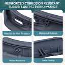 DC64-03788A Washer Door Boot Seal for Samsung Washing Machine, Washer Door door seal Replacement Part with DC64-03788 washer door boot spring clamp and Spring Expansion Tool