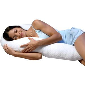 Contour Swan Original Body Pillow | Cozy, Huggable Pillow for Back, Hip, Knee, and Leg Relief | Total Comfort and Support for Side Sleepers | As Seen on TV